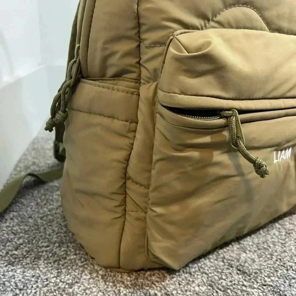 New Zara green backpack